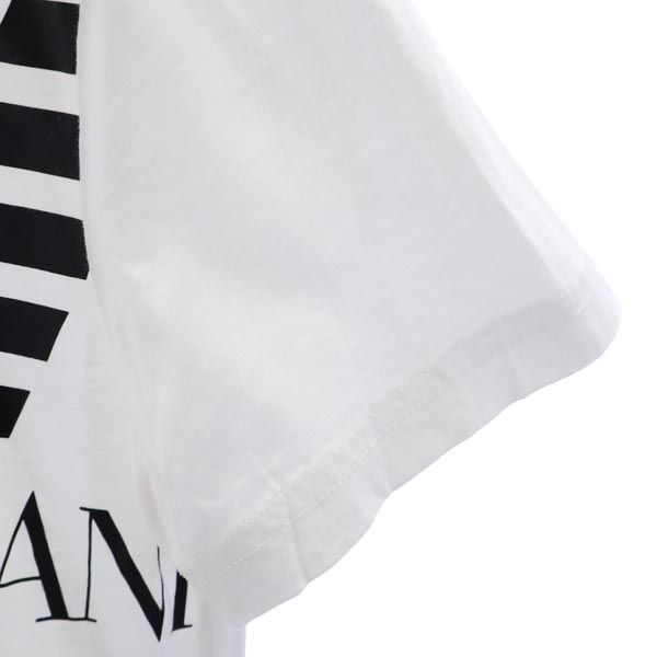 Emporio Armani エンポリオアルマーニ ロゴプリント 半袖 Tシャツ S ホワイト系 メンズ