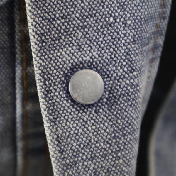 Levi's リーバイス USA製 オレンジタグ 長袖 デニムジャケット 紺系 ジージャン メンズ