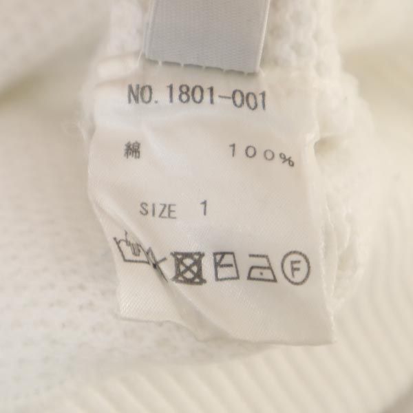 crepuscule クレプスキュール 日本製 長袖 セーター 1 ホワイト系 ニット メンズ