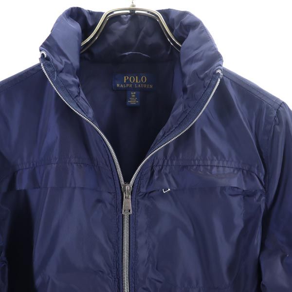 ポロラルフローレン 長袖 ウインドブレーカー S(8) ネイビー系 POLO RALPH LAUREN キッズ
