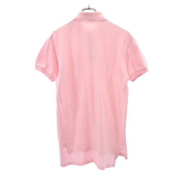 Polo by Ralph Lauren ポロバイラルフローレン 半袖 ポロシャツ S ピンク 鹿の子 メンズ