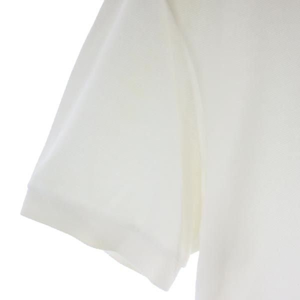 PEARLY GATES パーリーゲイツ ワンポイント刺繍 ゴルフ 半袖 ポロシャツ 5 白 メンズ