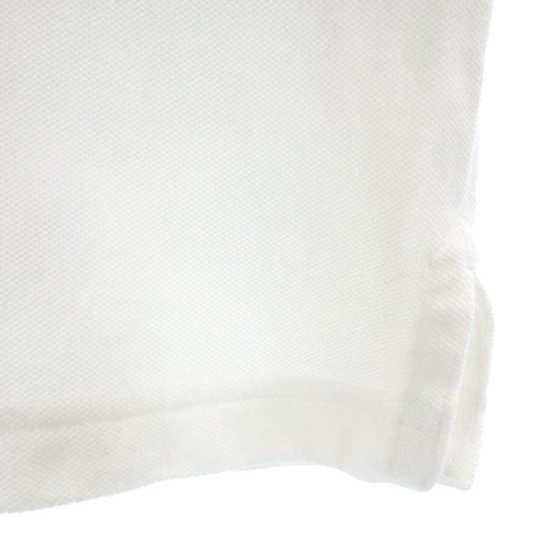 PEARLY GATES パーリーゲイツ ワンポイント刺繍 ゴルフ 半袖 ポロシャツ 5 白 メンズ