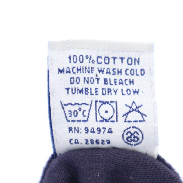 STUSSY ステューシー 90s USA製 オールド 半袖 Tシャツ M ネイビー レディース