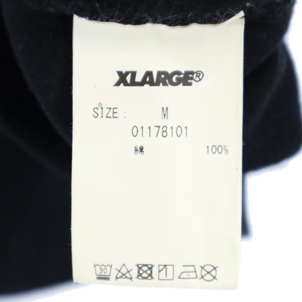 XLARGE エクストララージ プリント 半袖 Tシャツ M ブラック メンズ