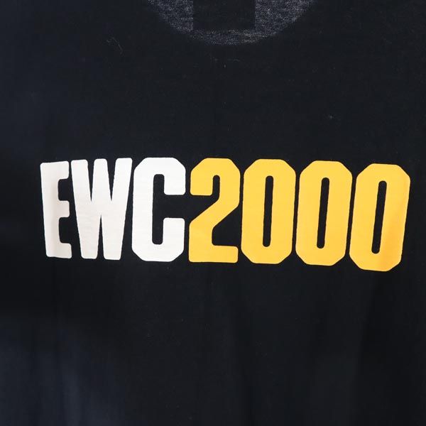 United Sports ユナイテッドスポーツ USA製 ロゴプリント 半袖 Tシャツ M 黒系 メンズ