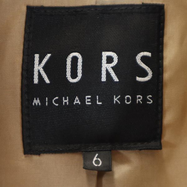 Michael Kors マイケルコース スカートスーツ 上下 セットアップ 6 ベージュ ラップスカート レディース