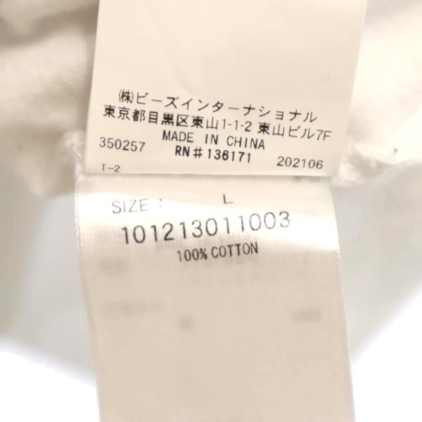 XLARGE エクストララージ 半袖 Tシャツ L ホワイト系 ポケT メンズ