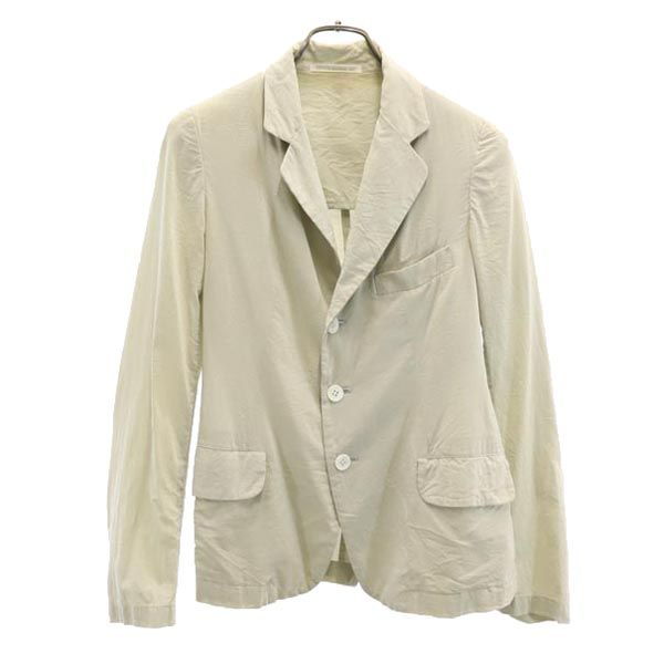 ワイズ 日本製 シルクウールブレンド 長袖 テーラードジャケット 2 ベージュ系 Y's メンズ