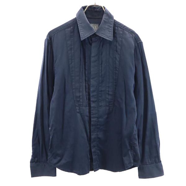 ARMANI EXCHANGE アルマーニエクスチェンジ 長袖 シャツ M 紺系 メンズ