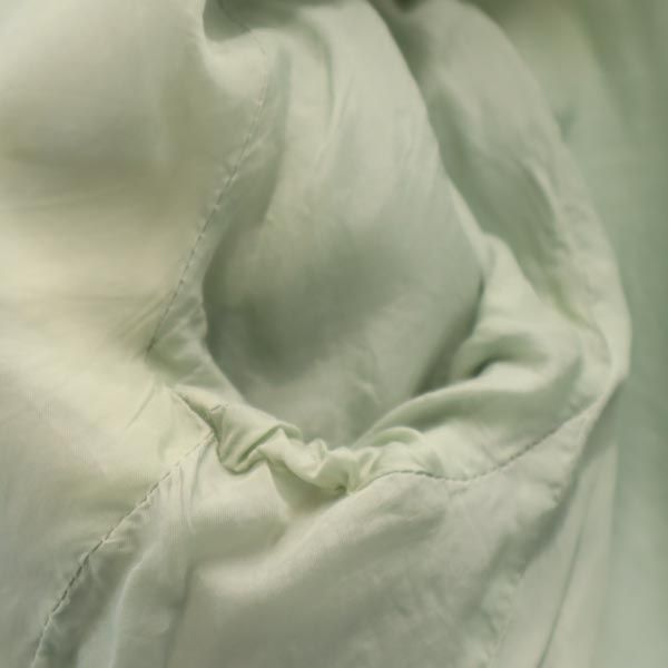 Emporio Armani エンポリオアルマーニ イタリア製 リネン シルクブレンド チェック柄 長袖 テーラードジャケット 40 グリーン系 メンズ