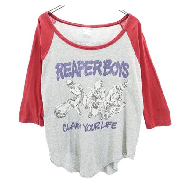 RNA アールエヌエー 半袖 Tシャツ M グレー系 メンズ