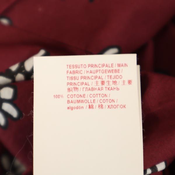 MARNI マルニ フランクナヴィン ノースリーブ ワンピース 42 ボルドー Frank Navin バックボタン レディース