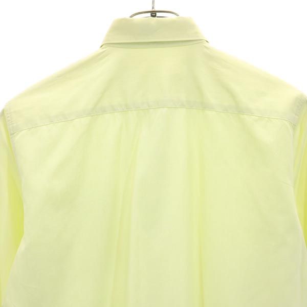 BURBERRY バーバリー 三陽商会 長袖 シャツ 40 黄緑 レディース