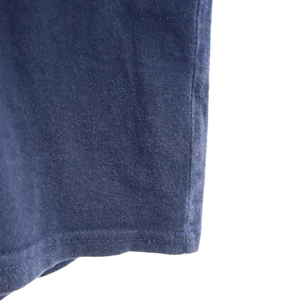 XLARGE エクストララージ ロゴプリント 半袖 Tシャツ L 紺系 メンズ