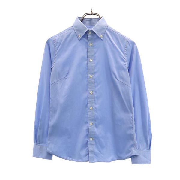 MACKINTOSH PHILOSOPHY マッキントッシュフィロソフィー 三陽商会 長袖 ボタンダウンシャツ 36 ブルー系 レディース