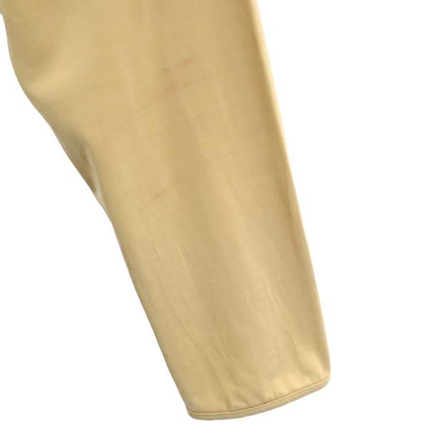 ARMANI JEANS アルマーニジーンズ 長袖 カーディガン USA6 ベージュ ポケット付き レディース