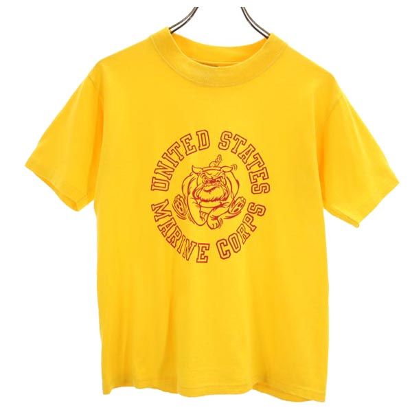 SOFFE ソフィー 90s オールド 半袖 Tシャツ L イエロー系 レディース