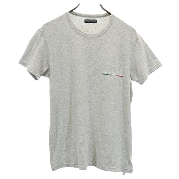 Emporio Armani エンポリオアルマーニ 半袖 Tシャツ M グレー系 メンズ