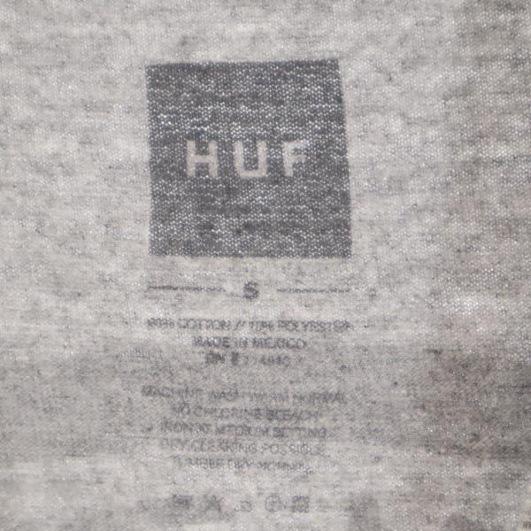 HUF ハフ スラッシャー 半袖 Tシャツ S グレー系 THRASHER メンズ