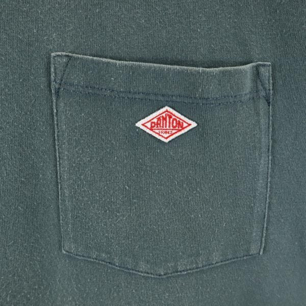 Danton ダントン 半袖 Tシャツ 40 緑系 メンズ