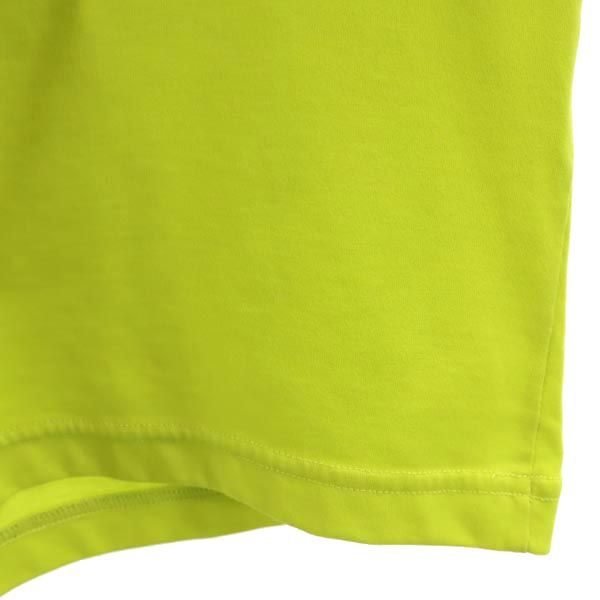 THE NORTH FACE ノースフェイス NT31352 アウトドア ロゴプリント 半袖 Tシャツ M 黄系 メンズ