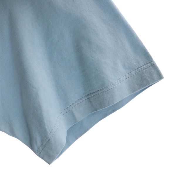 patagonia パタゴニア アウトドア バックプリント 半袖 Tシャツ XS 水色 メンズ