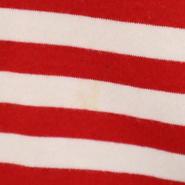 marimekko マリメッコ ボーダー 半袖 Tシャツ S レッド系 レディース