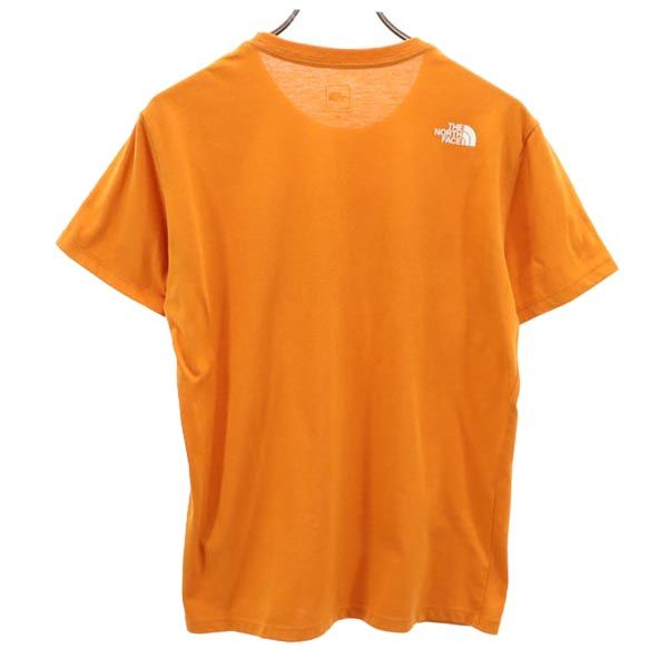 THE NORTH FACE ノースフェイス NT31782 アウトドア 半袖 Tシャツ M オレンジ系 メンズ