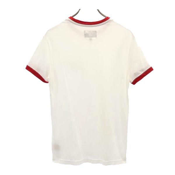 ARMANI JEANS アルマーニジーンズ ロゴプリント 半袖 Tシャツ XS 白 メンズ