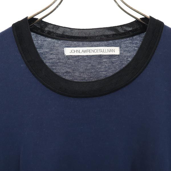 JOHN LAWRENCE SULLIVAN ジョンローレンスサリバン 日本製 半袖 Tシャツ M ネイビー系 レディース