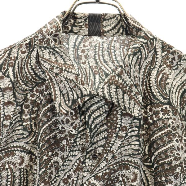 BACKLASH バックラッシュ 総柄 長袖 シャツ L メンズ