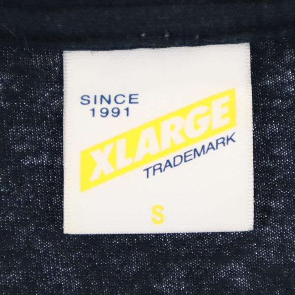 XLARGE エクストララージ ロゴプリント 半袖 Tシャツ S ブラック系 メンズ