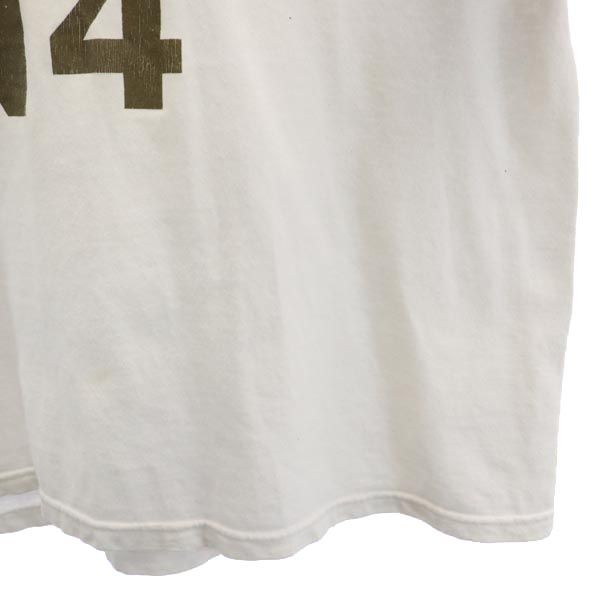 STUSSY ステューシー ロゴプリント 半袖 Tシャツ M ホワイト系 メンズ