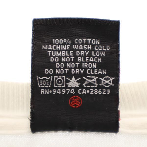 STUSSY ステューシー ロゴプリント 半袖 Tシャツ M ホワイト系 メンズ