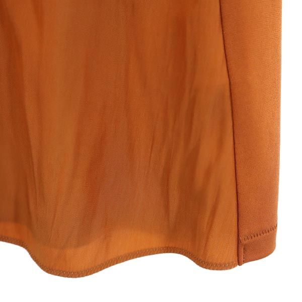 Mackintosh マッキントッシュ 三陽商会 長袖 切替 カットソー 38 ブラウン系 レディース