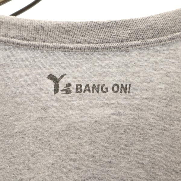 Ys BANG ON ワイズバングオン 半袖 Tシャツ グレー系 メンズ