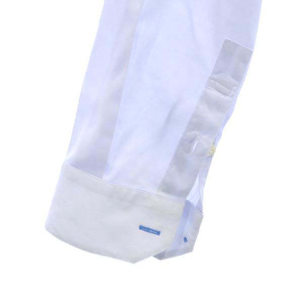 LANVIN en Bleu ランバンオンブルー 日本製 長袖 シャツ 50 ブルー系 メンズ