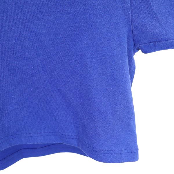 Velva Sheen ベルバシーン 90s USA製 オールド ミッキーマウス 半袖 Tシャツ XL ブルー系 レディース