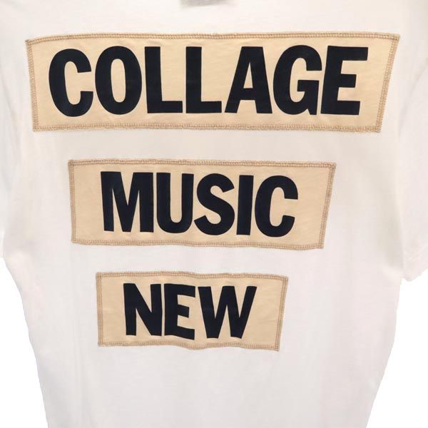 アクネストゥディオズ プリント 半袖 Tシャツ S ホワイト系 ACNE STUDIOS メンズ