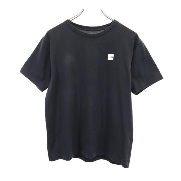 THE NORTH FACE ノースフェイス NT32052 アウトドア ロゴプリント 半袖 Tシャツ M 黒 メンズ