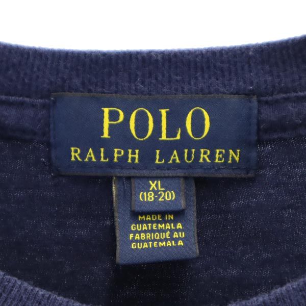 POLO RALPH LAUREN ポロラルフローレン 半袖 Tシャツ XL(18-20) ネイビー系 キッズ