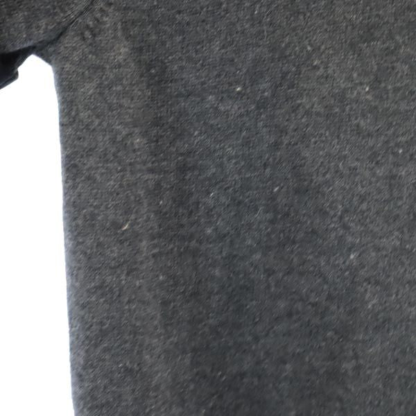 MARC BY MARC JACOBS マークバイマークジェイコブス シルクブレンド 半袖 ニット カットソー S グレー系 バックボタン レディース