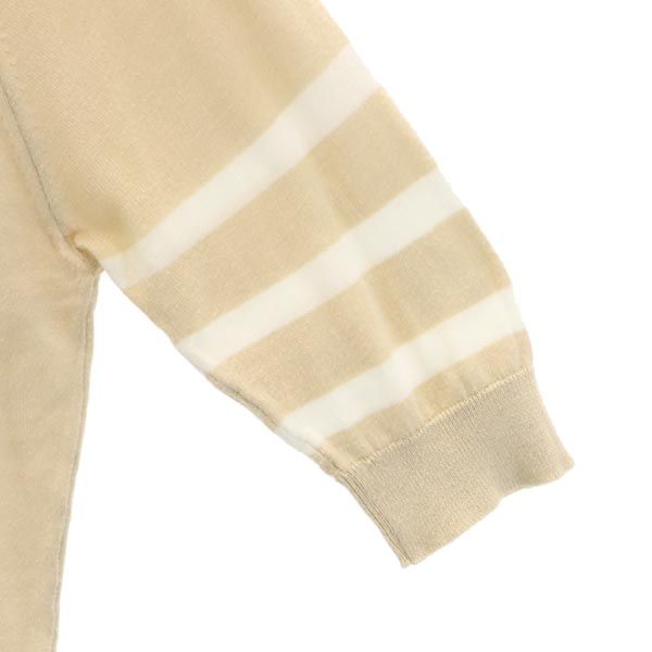 JOHN SMEDLEY ジョンスメドレー 英国製 半袖 カットソー SML ベージュ系 レディース