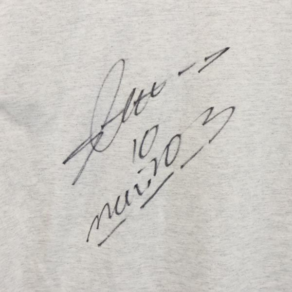 JERZEES ジャージーズ 90s USA製 横浜マリノス プリント 半袖 Tシャツ L グレー系 メンズ