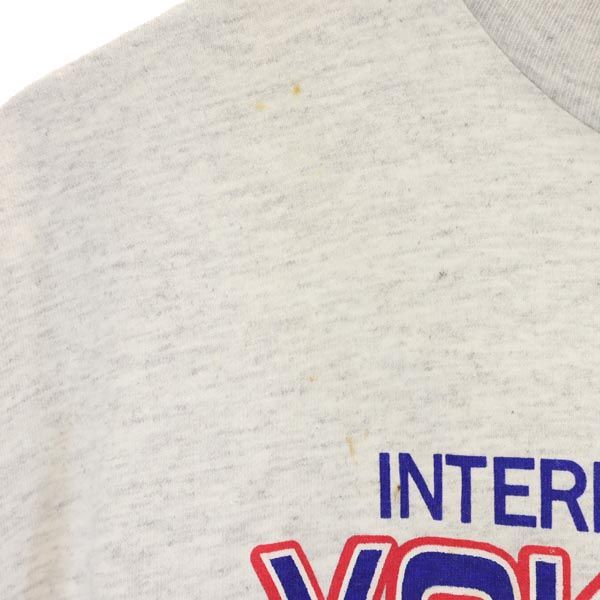 JERZEES ジャージーズ 90s USA製 横浜マリノス プリント 半袖 Tシャツ L グレー系 メンズ