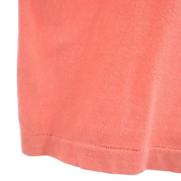 BLACK COMME des GARCONS ブラックコムデギャルソン 2010年 日本製 ロゴプリント 半袖 Tシャツ M ピンク系 メンズ