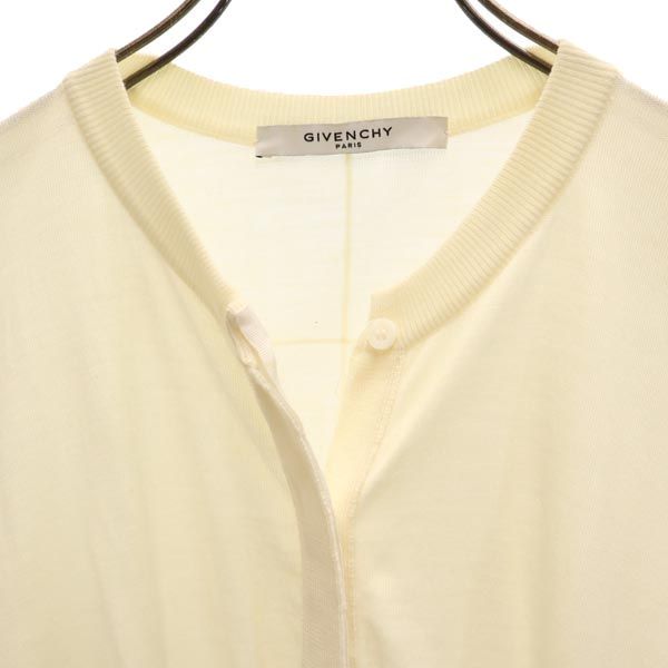 GIVENCHY ジバンシィ 半袖 ニット カーディガン XS ホワイト系 レディース