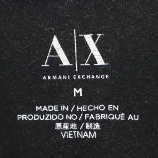 ARMANI EXCHANGE アルマーニエクスチェンジ 半袖 Tシャツ M 黒 メンズ