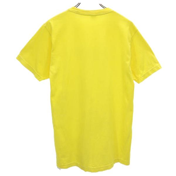 UNDEFEATED アンディフィーテッド ロゴプリント 半袖 Tシャツ S イエロー メンズ